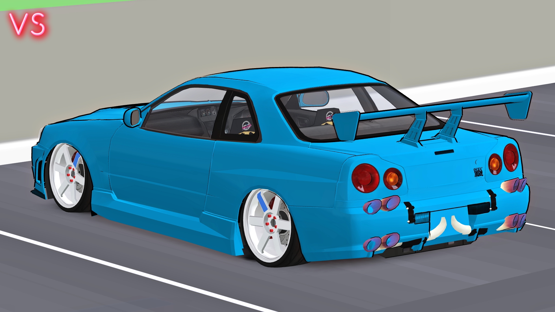 NISSAN SKYLINE GTR R34 FR LEGENDS MOD PACK