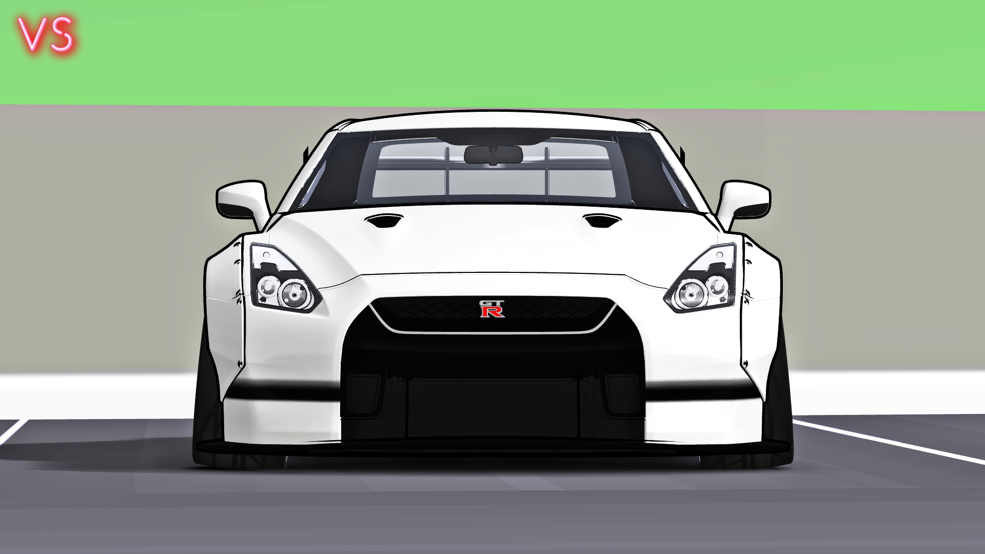 FR LEGENDS NISSAN SKYLINE GTR R35 MOD PACK