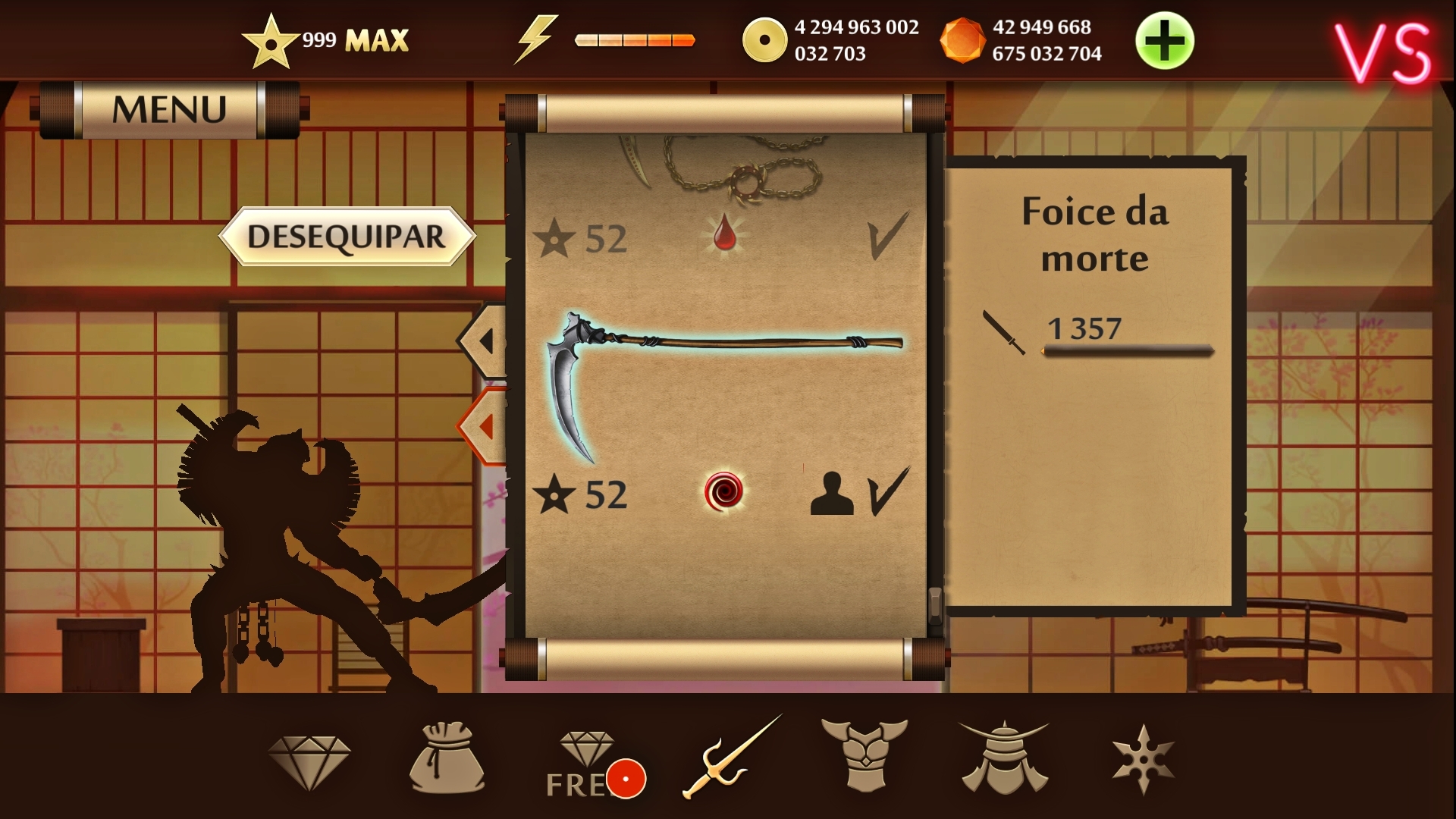 Shadow Fight 2 MOD APK VS MODS