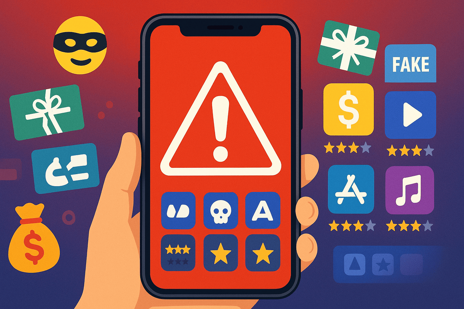 Alerta sobre golpes em jogos falsos que prometem dinheiro fácil