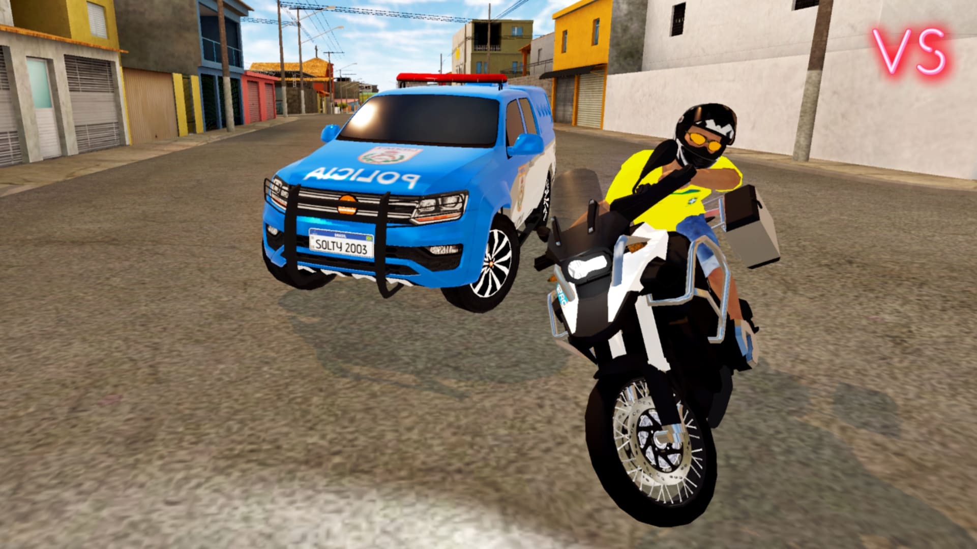 FUGINDO DA POLICIA COM ESTILO