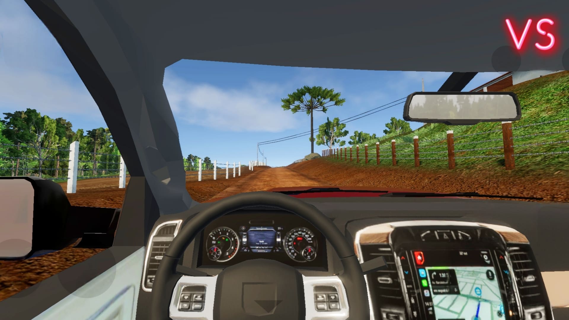 Dirigindo em Farming Sim Brasil