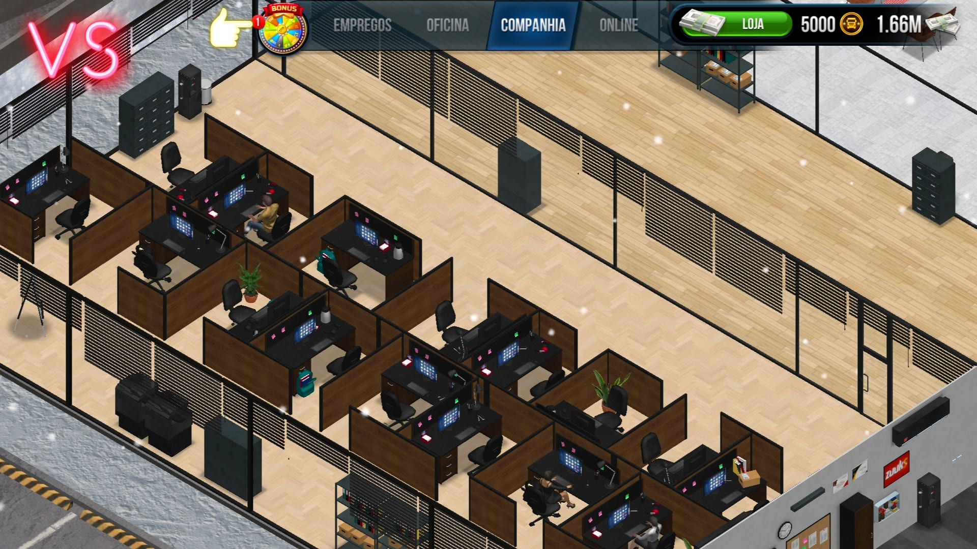 Escritorio do Truck Simulator Ultimate