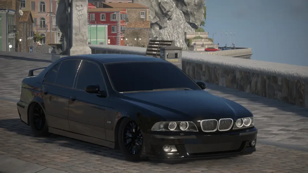 BMW Full tuning no car parking multiplayer 2