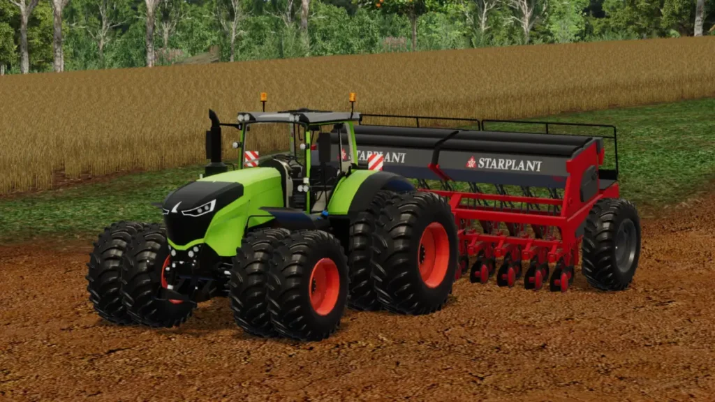 Trator liberado para uso no Farming Sim Brasil