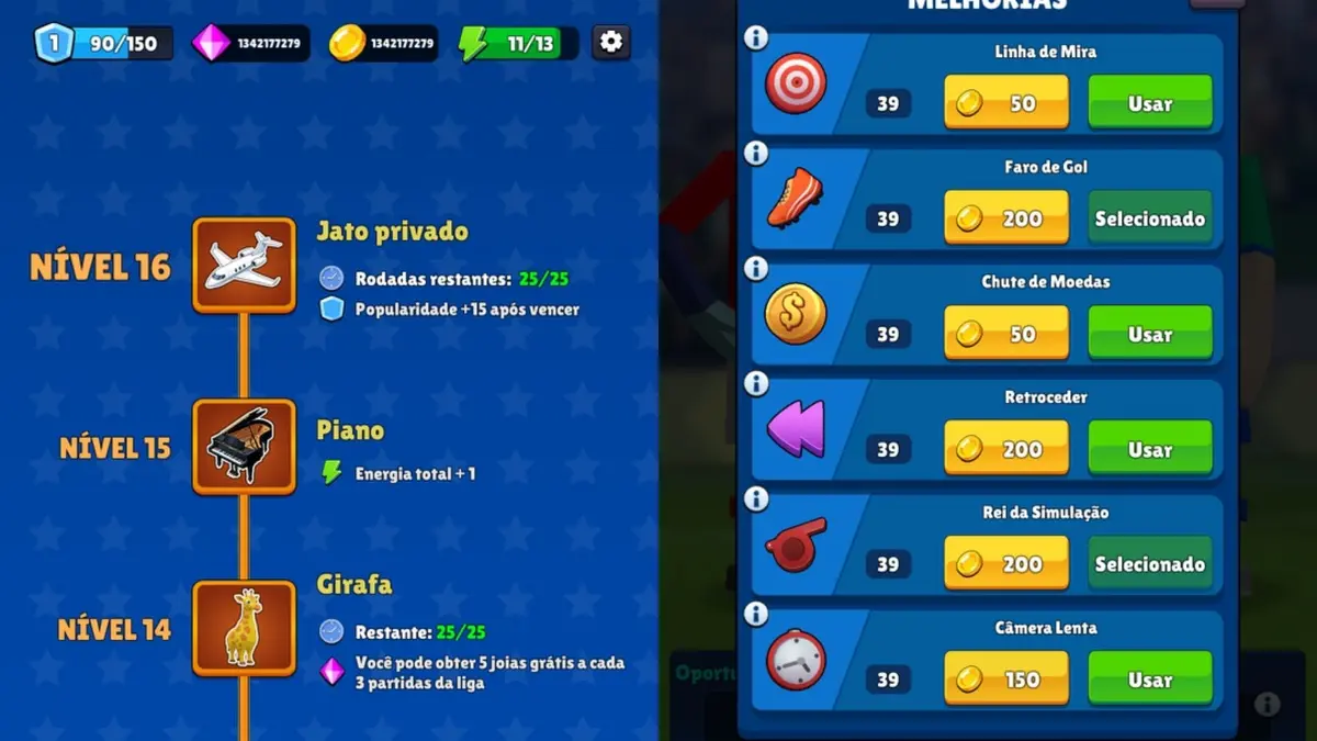 Menu MOD Recursos