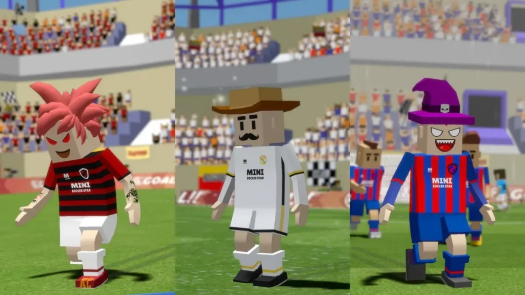 Mod com todas as roupas e acessorios desblqoeuados no Mini Soccer Star