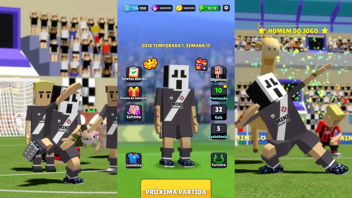 Gameplay com Recursos Desbloqueados